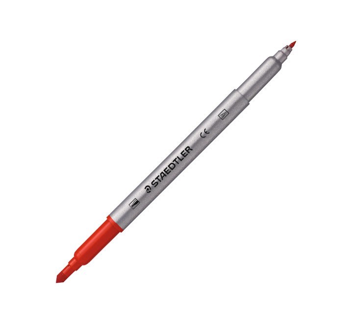est. 72 rotulad. staedtler doble punta 3200 stdo
