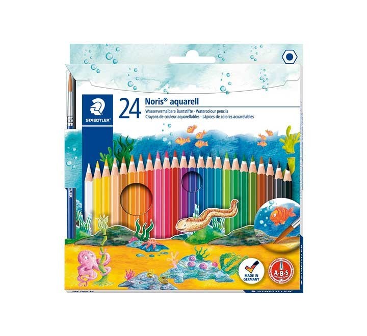 c.24u lapices staedtler noris aquarell 144 10