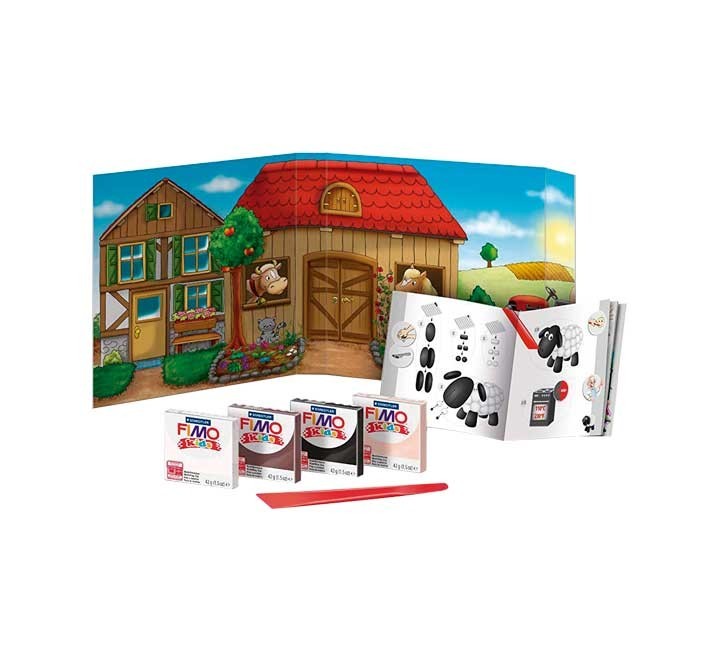 kit pasta fimo staedtler 4x42gr niv.1 granja