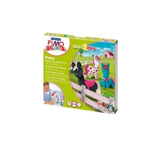 kit pasta fimo staedtler 4x42gr niv.2 pony
