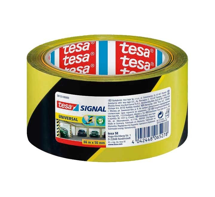 cinta adh. tesa senalizacion pp signal amar/negra