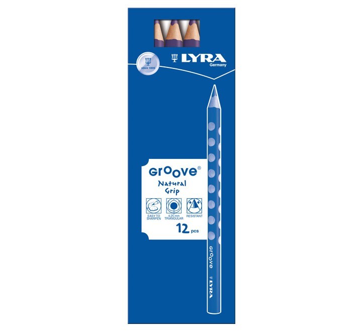 c.12 lapices lyra groove 3810038 violeta