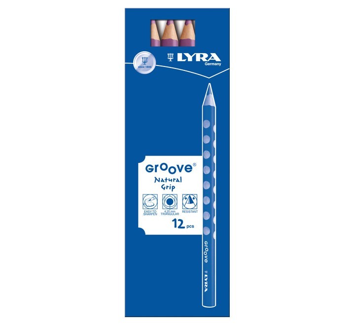 c.12 lapices lyra groove 3810039 violeta clar