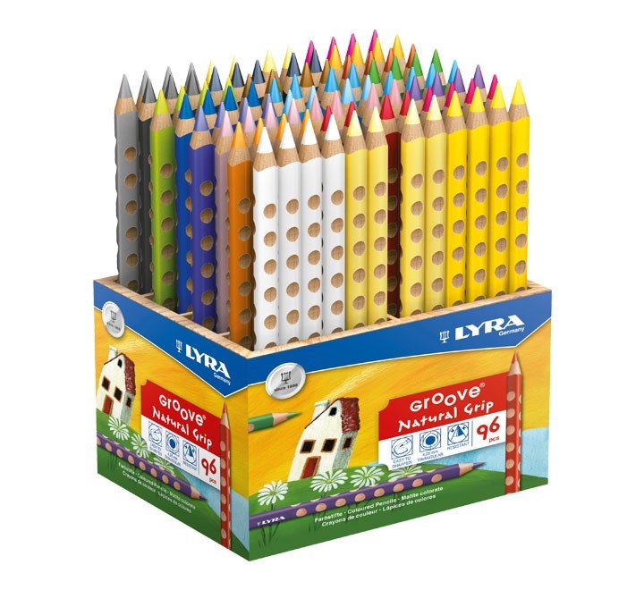 pack 96u lapices color lyra groove 3812960