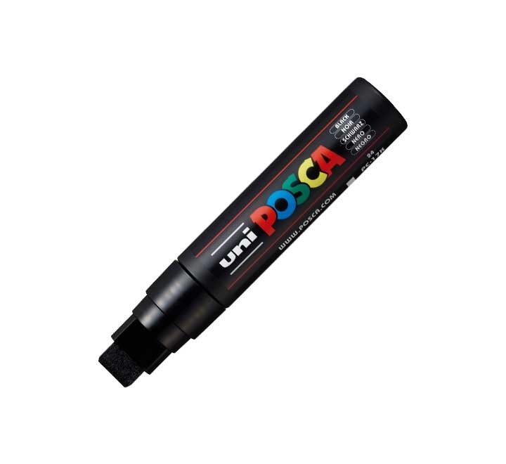 marcador uniball posca pc17k 15mm negro