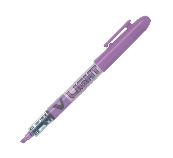 marcad. fluor pilot v-light violeta