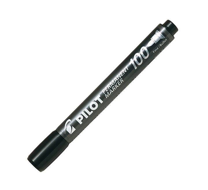 marc. permanente pilot sca-100 p/conica negro