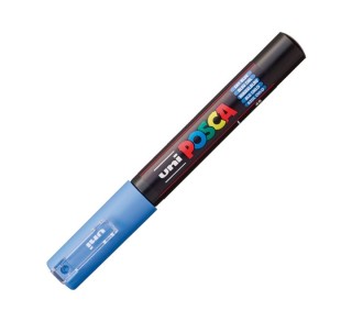 rotulador uni-ball posca pc1m 0.7 azul cielo
