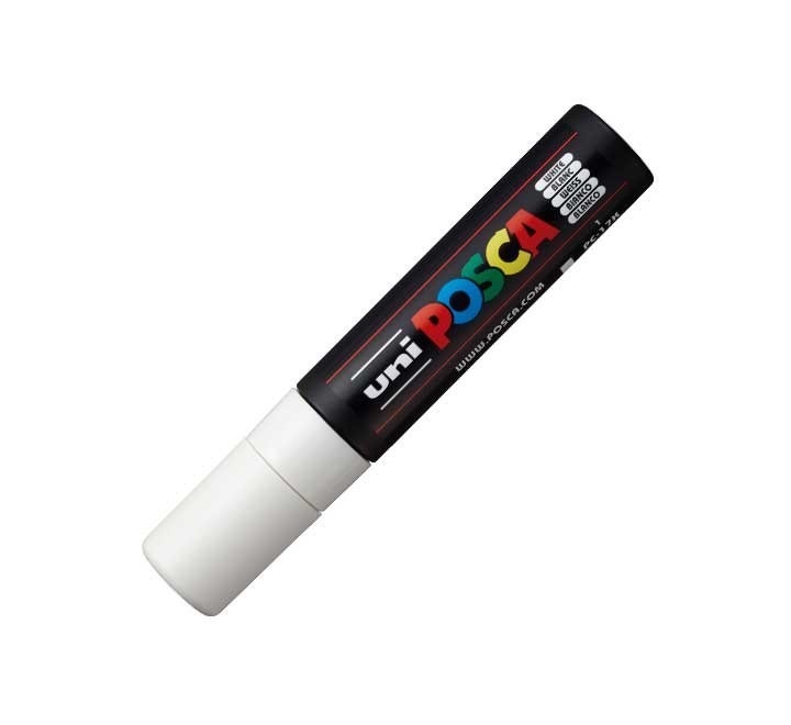 marcador uniball posca pc17k 15mm blanco