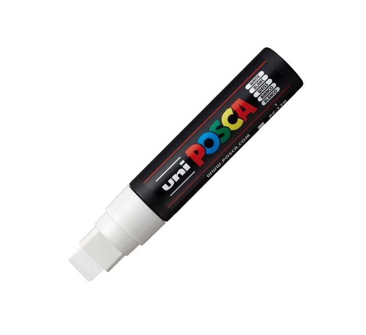 marcador uniball posca pc17k 15mm blanco