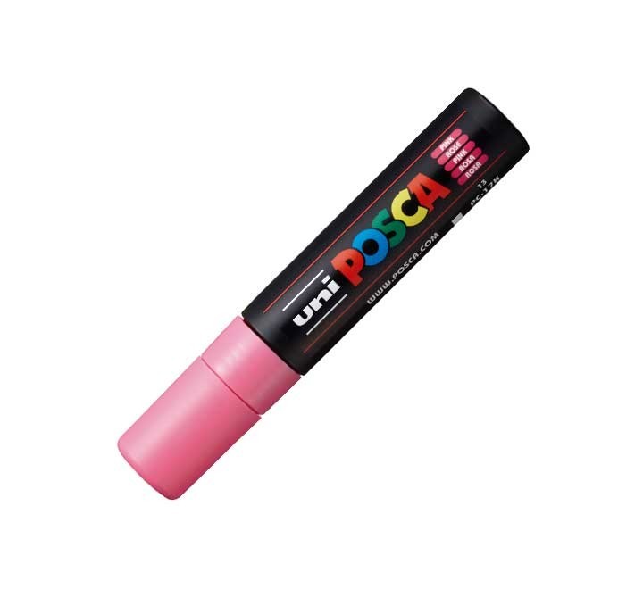 marcador uniball posca pc17k 15mm rosa