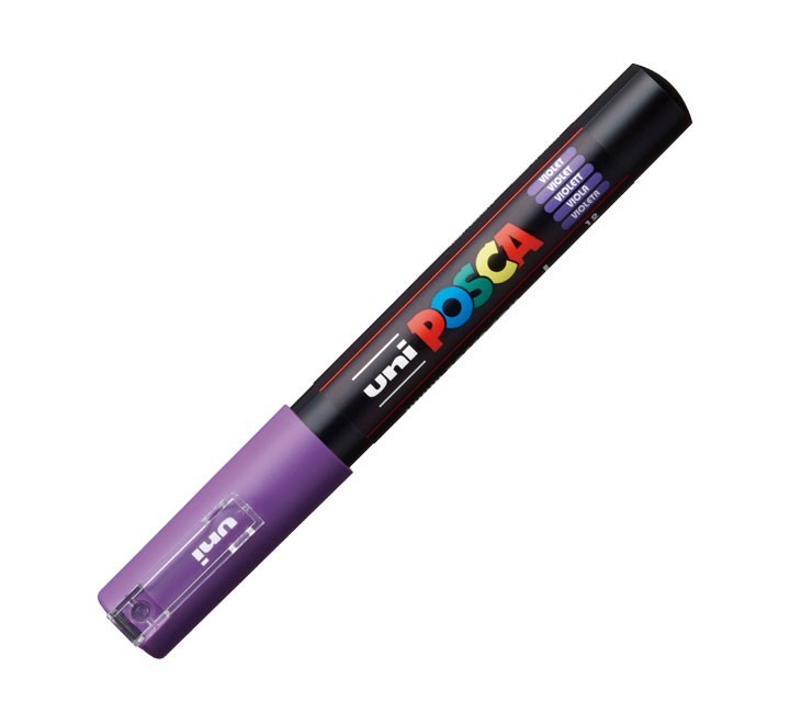 rotulador uni-ball posca pc1m 0.7 viole