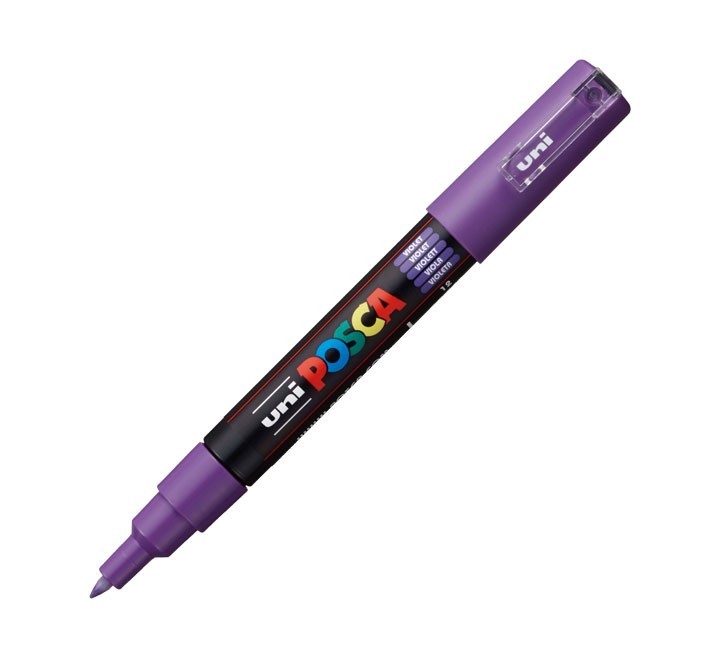 rotulador uni-ball posca pc1m 0.7 viole