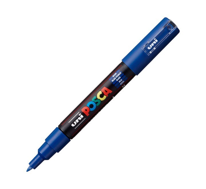 rotulador uni-ball posca pc1m 0.7 azul