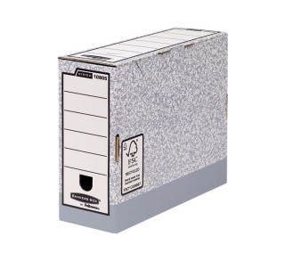 caja archivo def. fellowes a4 100mm. gris 1080501