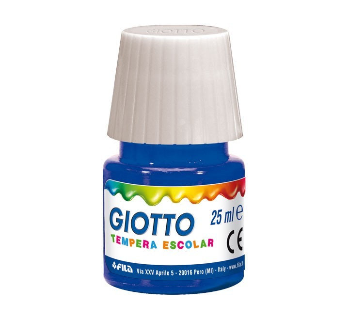 bote tempera escolar giotto 25ml az mar 356917