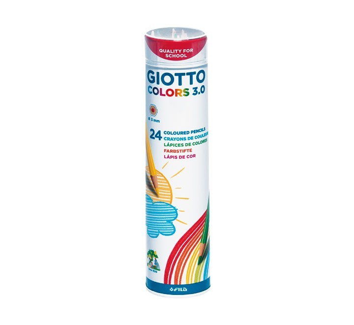 (obsoleto) bote  24 lapices giotto colors 3.0 std
