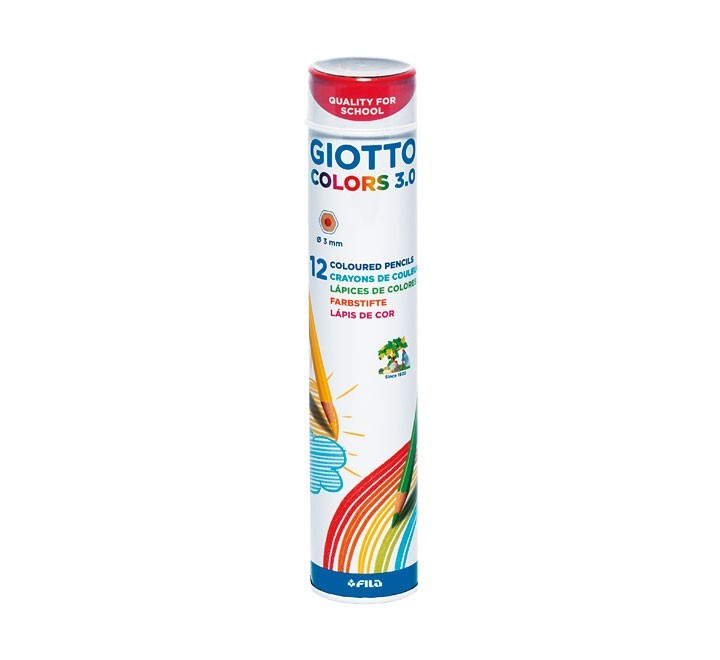 (obsoleto) bote 12 lapices giotto colors 3.0 stdo