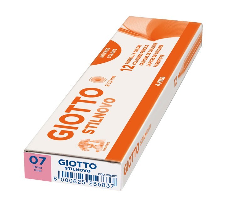 c.12u lapices giotto stilnovo rosa 256107