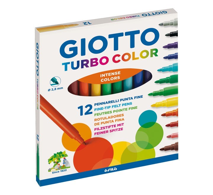 est. 12 rotulad. giotto turbo color 416000
