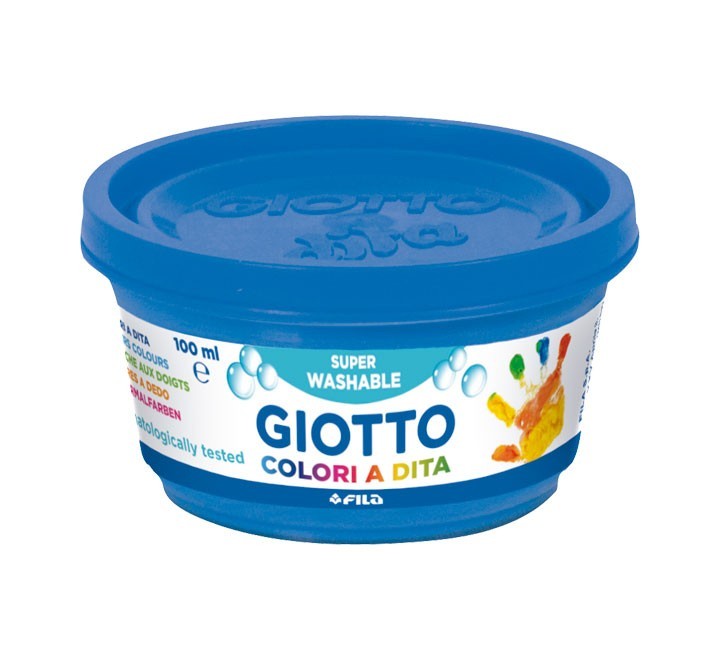 est. 6 botes pintura dedos giotto 100ml stdo
