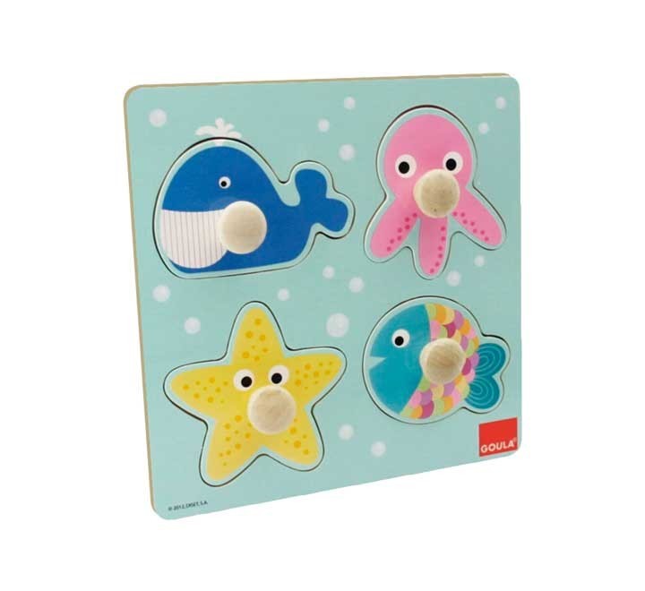 puzzle goula 4 pz c/pivotes grandes mar