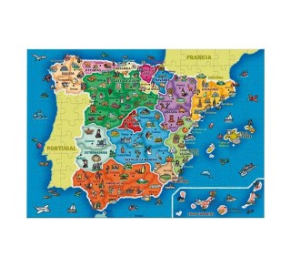 puzzle 137 pz. diset provincias espana 68942