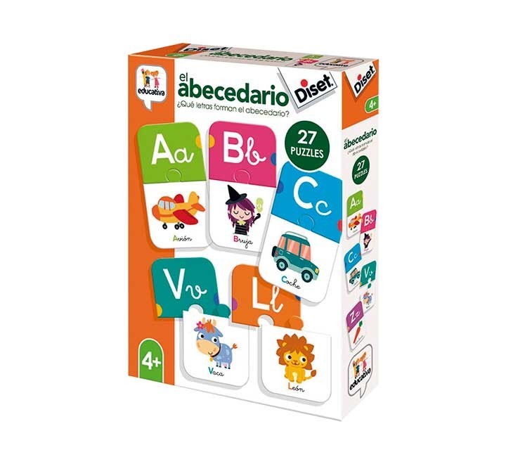 puzzle diset 54 pz. abecedario 68963