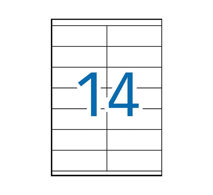 c. 500h etiq adh apli ilc 105x40mm bl