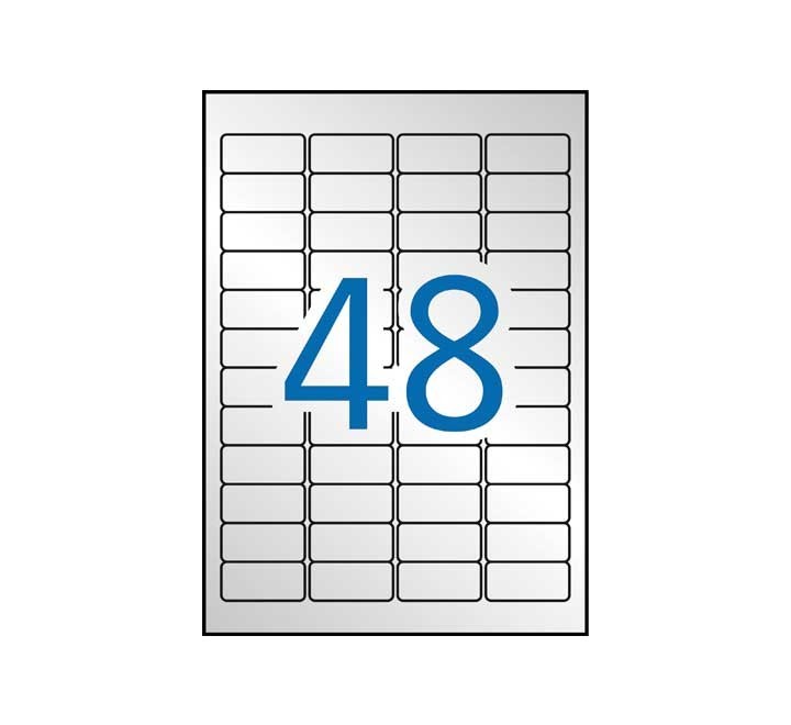 c. 20h etiq adh apli poliester 45.7x21.2mm pt