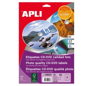 apl b10h etiq cd bri diam 117 ink glossy