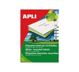 bl. 100h etiq. recicladas apli 105x35 12064