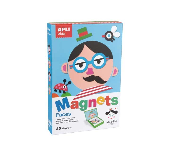 set mosaico apli magnetico caras 14561