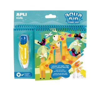 set bloc 4h+pincel apli aqua fun selva 15225