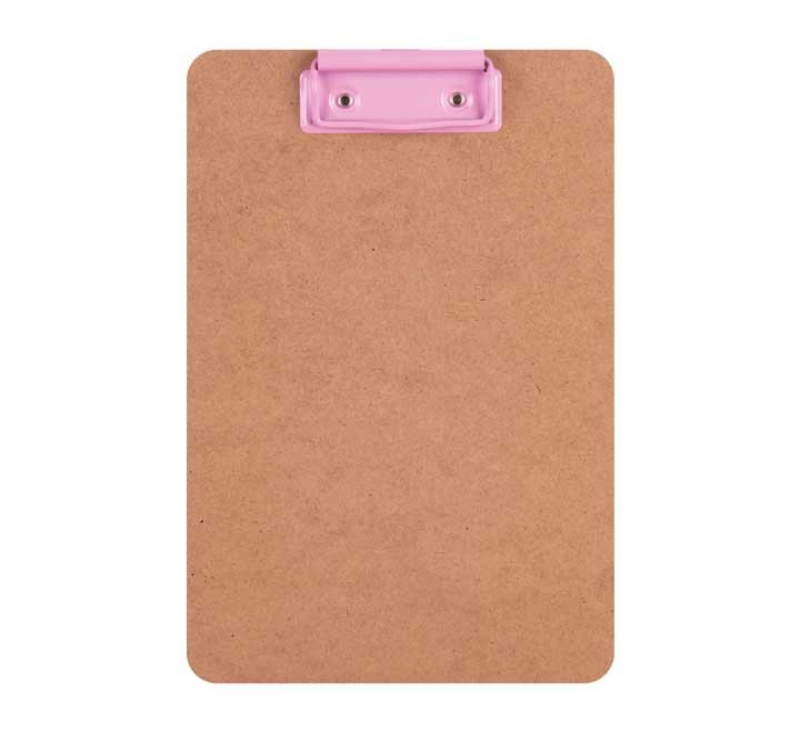 clipboard apli nordik a5 madera c/clip rosa