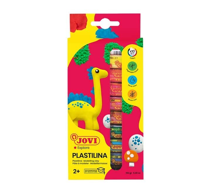 c. 10u plastilina jovi 15gr stdo 90/10