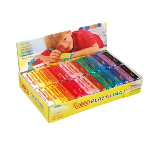 bandeja 30p plastilina jovi 50g std 70 s