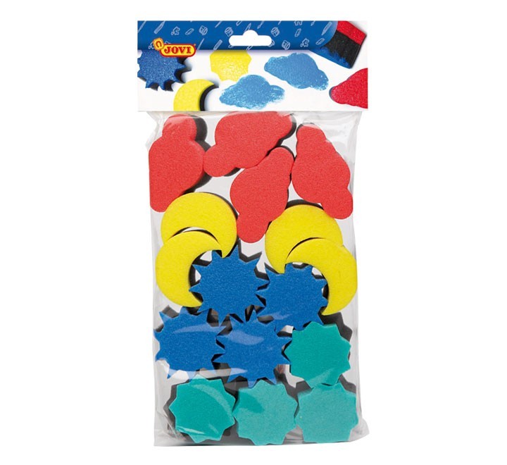 bolsa 16 esponjas de estampar jovi 4/16