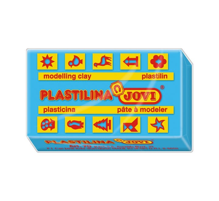pastilla plastilina jovi 50g azul cl 7012
