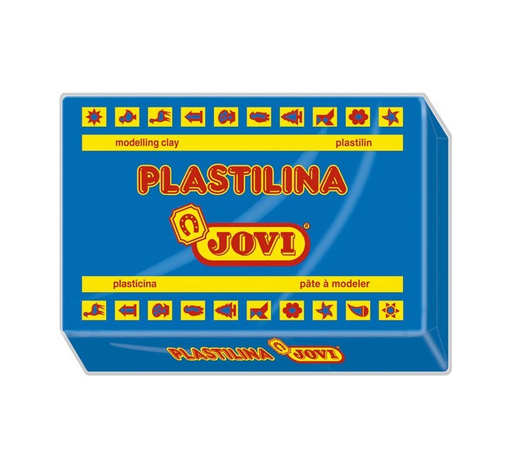 pastilla plastilina jovi 350g azul osc 7213