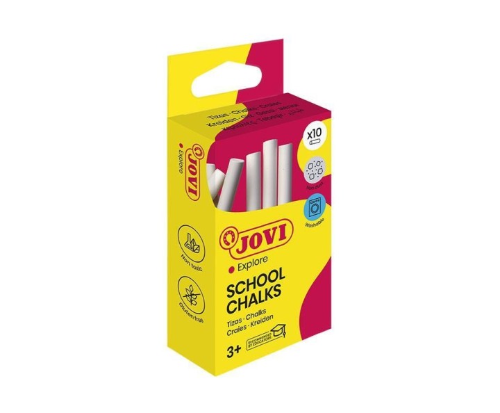 c.10 tizas jovi classcolor blanco 1010