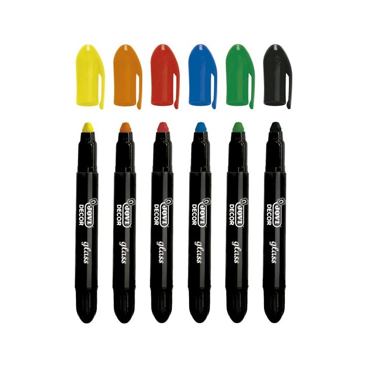 est. 6 ceras jovi decor glass stdo 1906