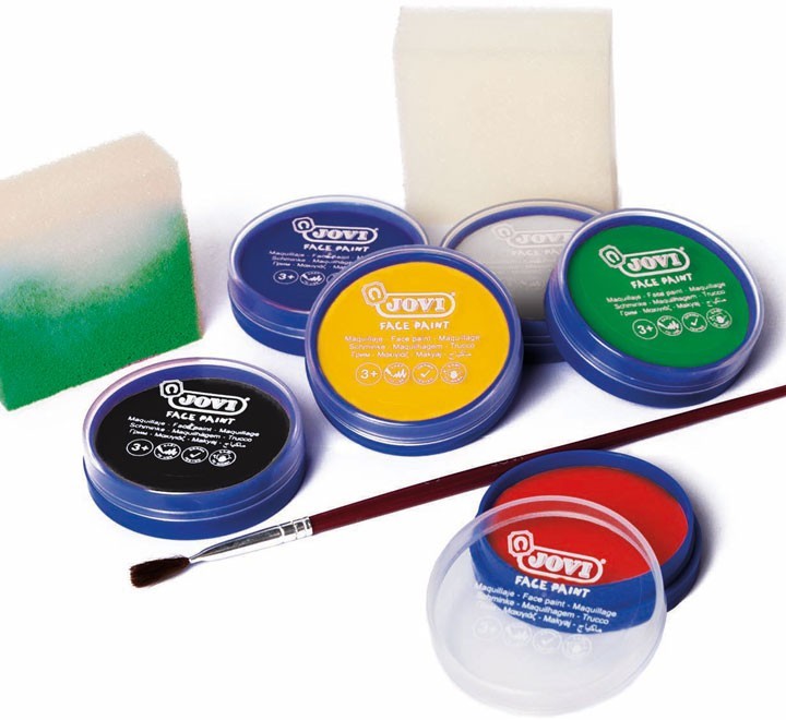 maquillaje crema paleta 6 colores jovi 174b heroes