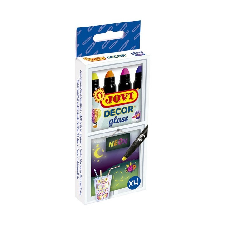 est. 4 ceras jovi decor glass stdo neon 1904n