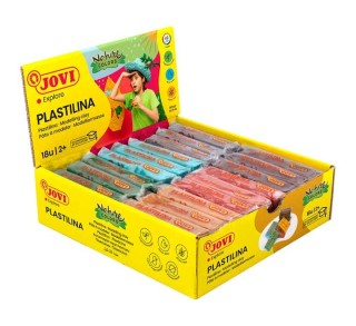 c. 18u plastilina jovi 50gr nature colors std