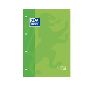 rec. oxford a4 80h 5x5mm verde 90g 400123674