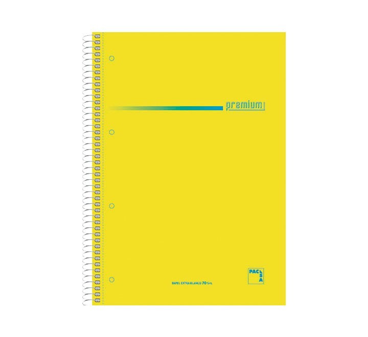cuad. pacsa premium a4 micro. 160h 70g 5mm+greca