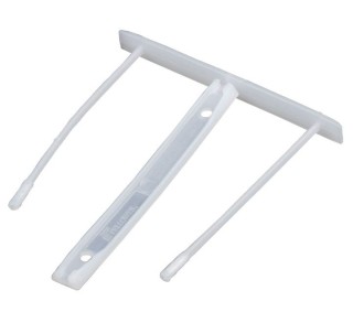 c.100 fastener plast. fellowes 100mm blanco