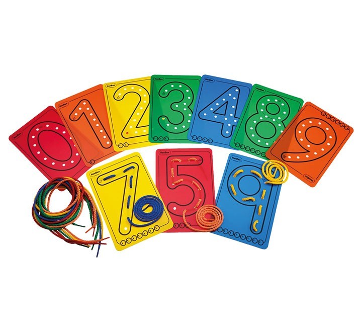hilar numeros 10 tarjetas plas+cordones henbea 723