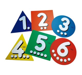 salta al num. 6 numeros plastico 3 col. henbea 792